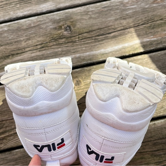 Fila shoes/sneakers leather upper,  size 9 - Picture 5 of 8